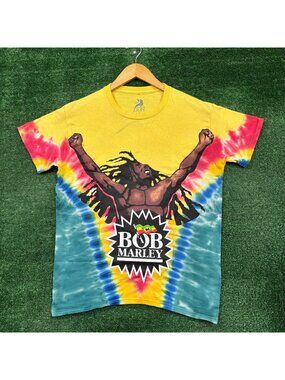 Bob Marley and the Wailers Uprising Tie-Dye T-Shirt Size Small